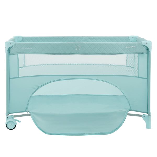 Παρκοκρέβατο 2 Θέσεων Με Αλλαξιέρα (0+ Μηνών/Έως 15kg) Kikka Boo Nighty Night Mint
