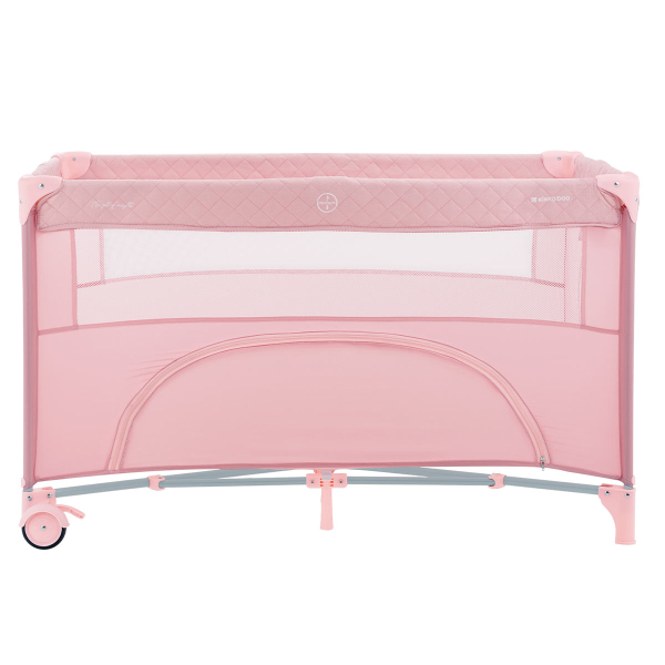 Παρκοκρέβατο 2 Θέσεων Με Αλλαξιέρα (0+ Μηνών/Έως 15kg) Kikka Boo Nighty Night Pink