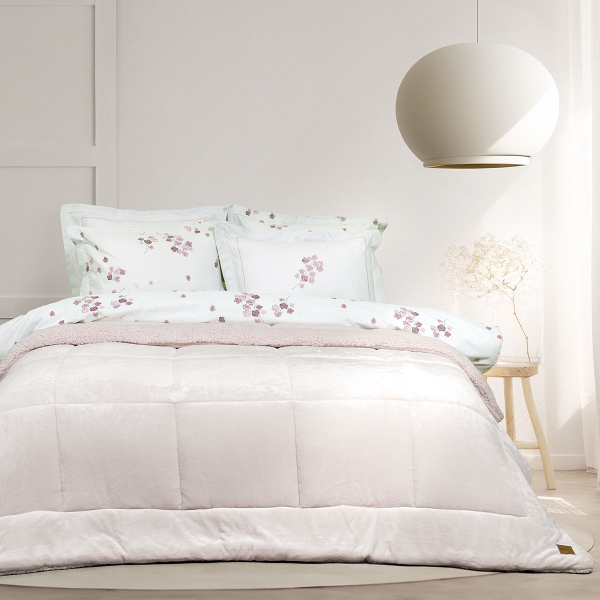 Κουβερτοπάπλωμα Μονό (160x220) Nima Cira Nude Pink