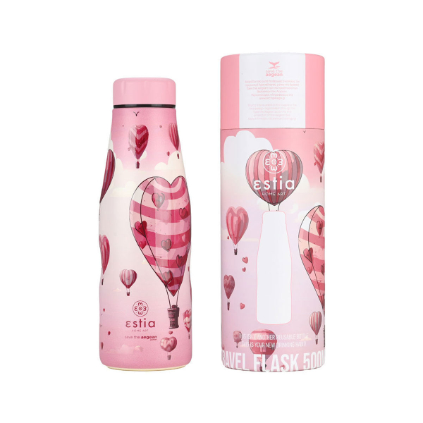Μπουκάλι Θερμός 500ml Estia Save The Aegean Love Ascend 01-22266