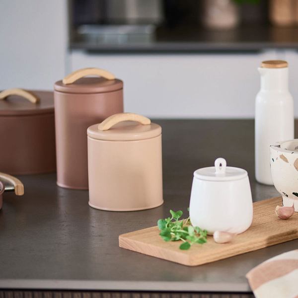 Δοχείο Αποθήκευσης 850ml Με Αεροστεγές Κλείσιμο Z-L Mocca 19395