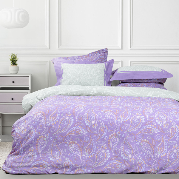 Παπλωματοθήκη King Size (Σετ 240x260) 2 Όψεων Nima Flow