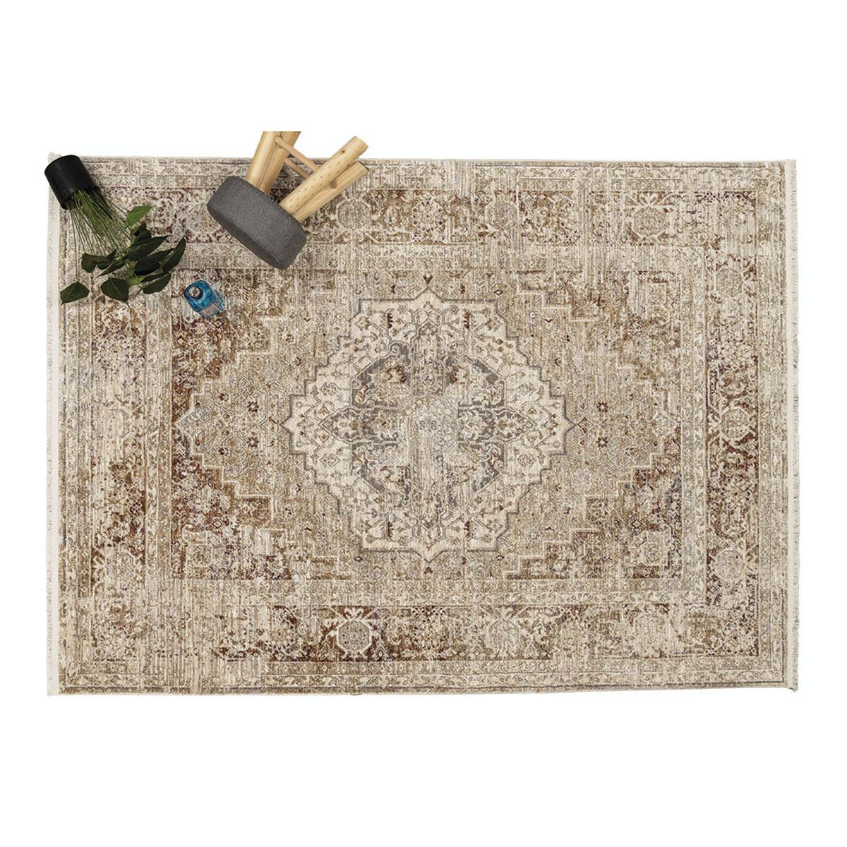 Χαλιά Κρεβατοκάμαρας (Σετ 3Τμχ) New Plan Bomonti 9330 Home Σετ Spitishop