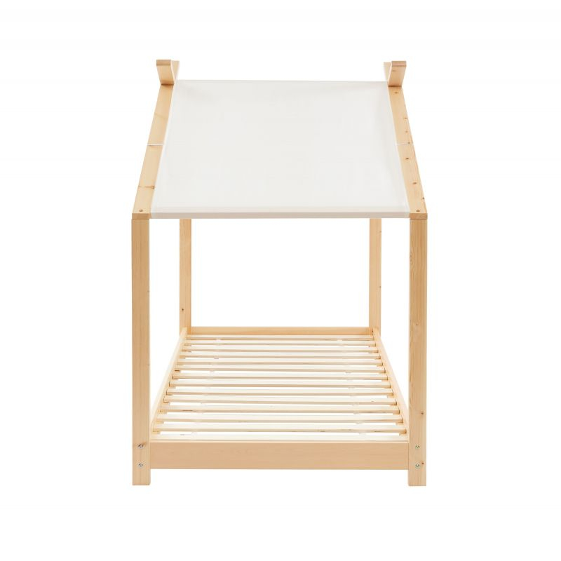 Παιδικό Κρεβάτι Montessori (90x200) Spitishop Fanny Natural φωτογραφία