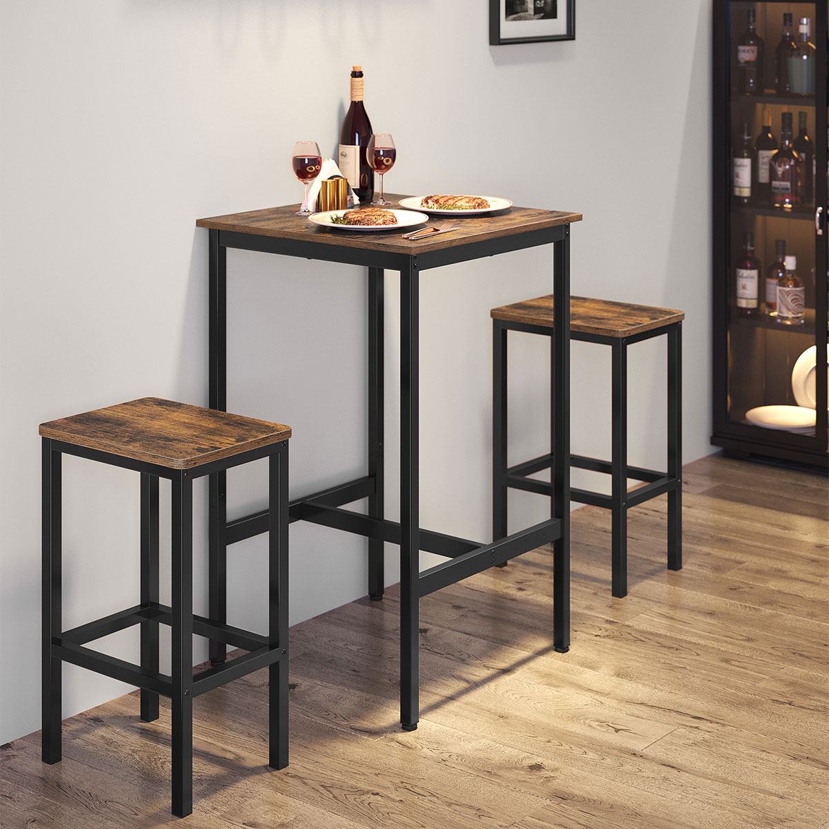 Vasagle Τραπέζι Μπαρ (60x60x92) Vasagle LBT25X