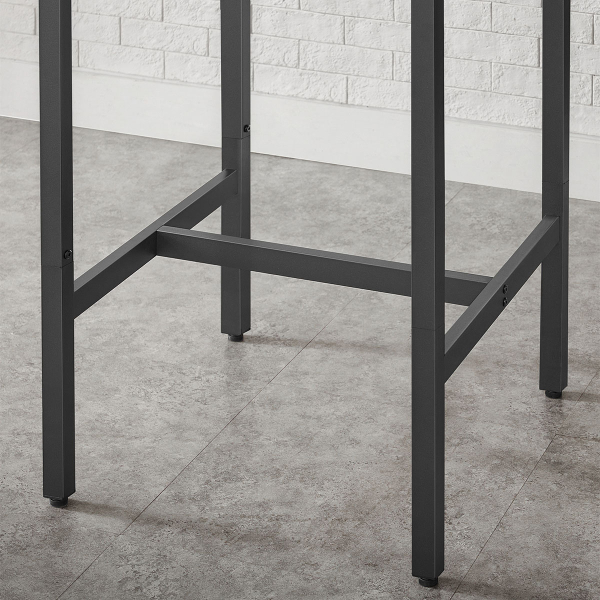 Τραπέζι Μπαρ Με 2 Σκαμπό (Σετ 3τμχ) Vasagle LBT218B01V1