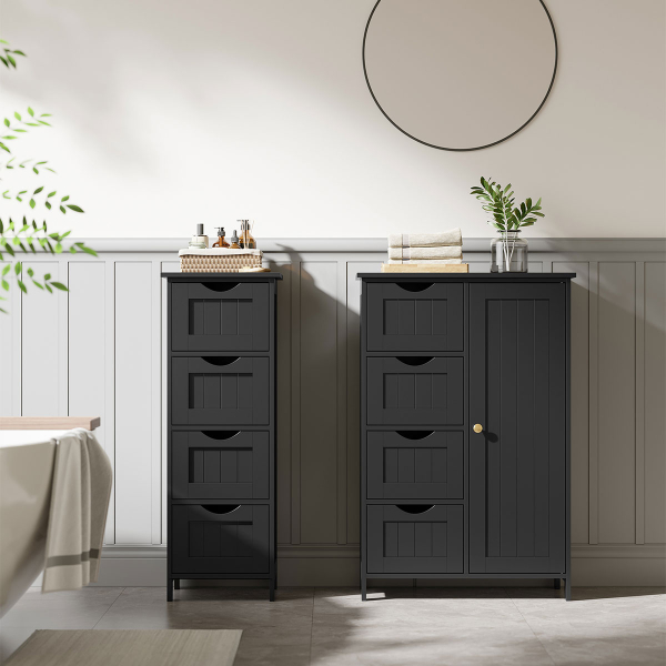 Συρταριέρα 4 Θέσεων (26.5x28.5x82) Vasagle LHC040BH02