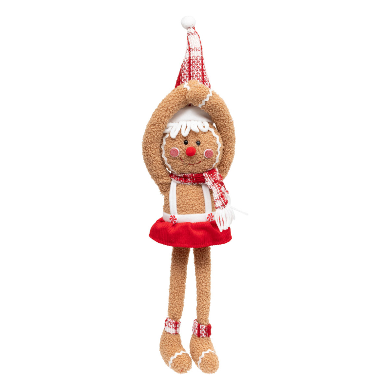 Χριστουγεννιάτικο Λούτρινο (17x5x51) A-S Gingerbread Girl 208406