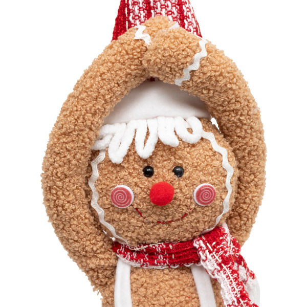 Χριστουγεννιάτικο Λούτρινο (17x5x51) A-S Gingerbread Girl 208406