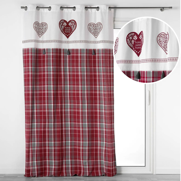 Κουρτίνα (140x240) Με Τρουκς L-C Sweet Heart 1442699
