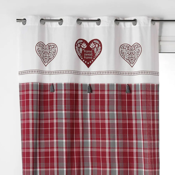Κουρτίνα (140x240) Με Τρουκς L-C Sweet Heart 1442699
