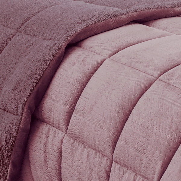 Κουβερτοπάπλωμα Υπέρδιπλο (220x240) Melinen Shelby Amethyst