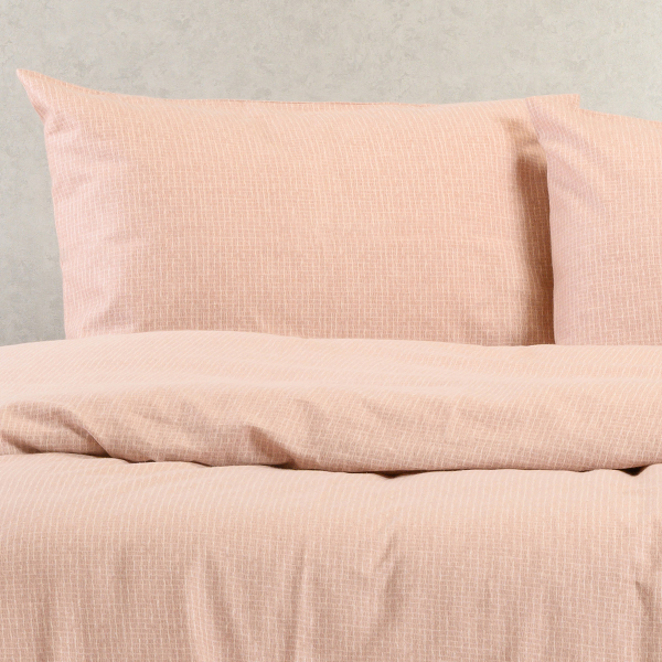 Ζεύγος Φανελένιες Μαξιλαροθήκες (53x72) Melinen Winter Line Owen Rose