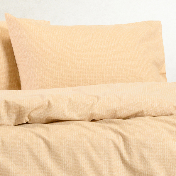 Ζεύγος Φανελένιες Μαξιλαροθήκες (53x72) Melinen Winter Line Owen Beige