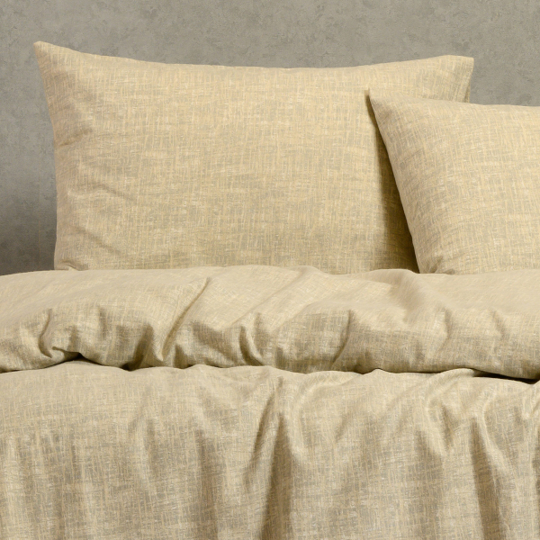 Φανελένια Παπλωματοθήκη Μονή (165x245) Melinen Winter Line Farrel Grey