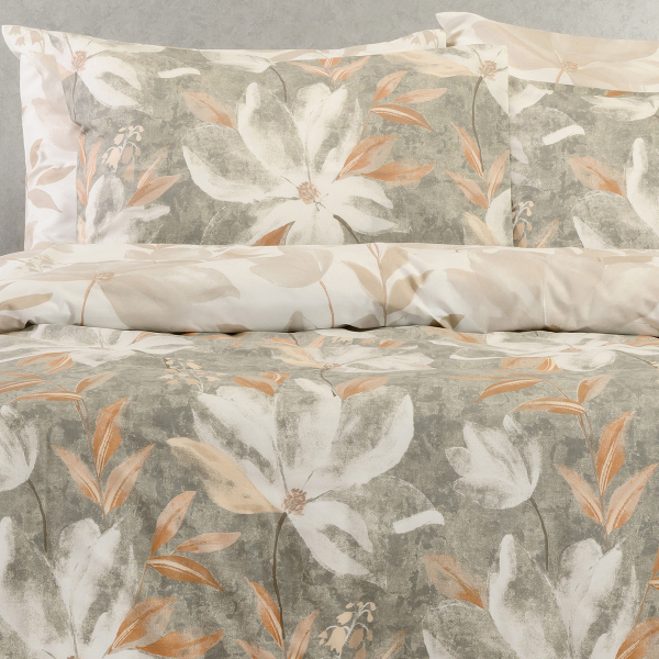 Ζεύγος Μαξιλαροθήκες (50x70) Melinen Casual Line Giulia Grey