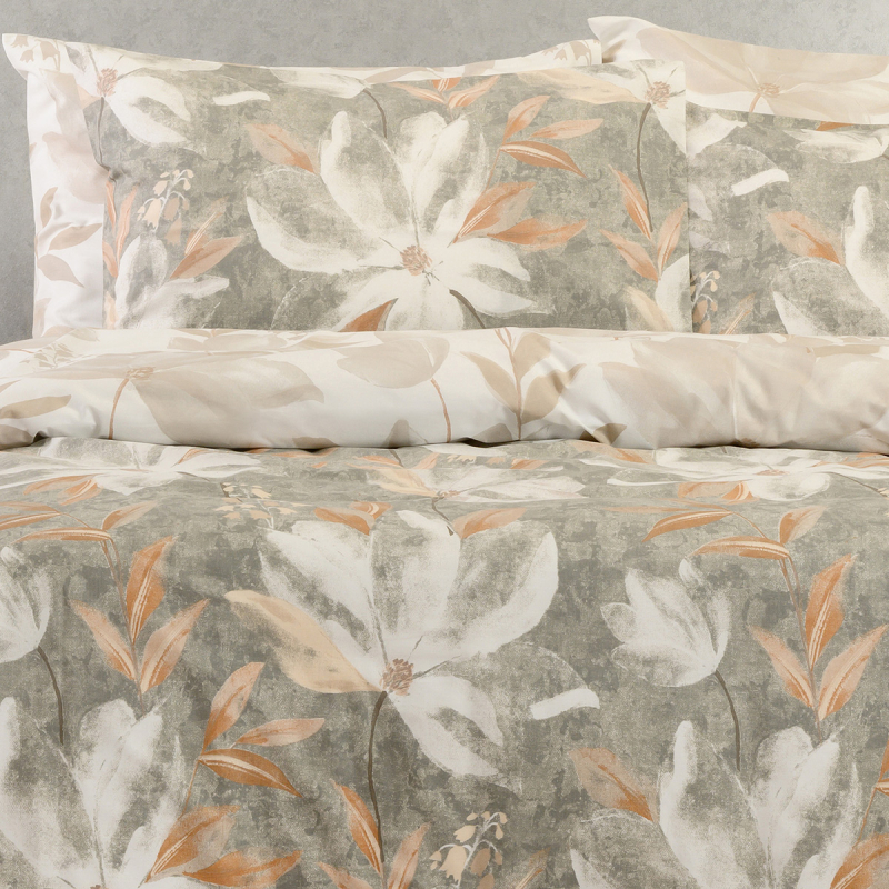 Ζεύγος Μαξιλαροθήκες (50x70) Melinen Casual Line Giulia Grey