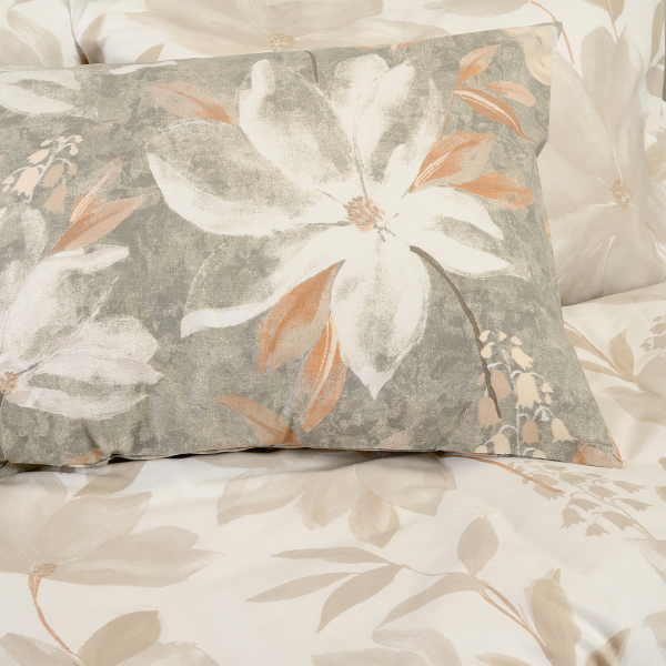 Παπλωματοθήκη Μονή (165x245) 2 Όψεων Melinen Casual Line Giulia Grey