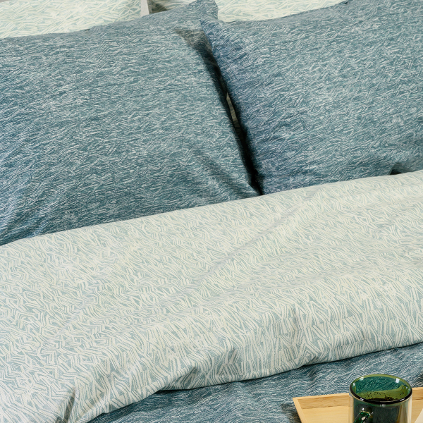 Παπλωματοθήκη Μονή (165x245) 2 Όψεων Melinen Casual Line Rafaelo Petrol