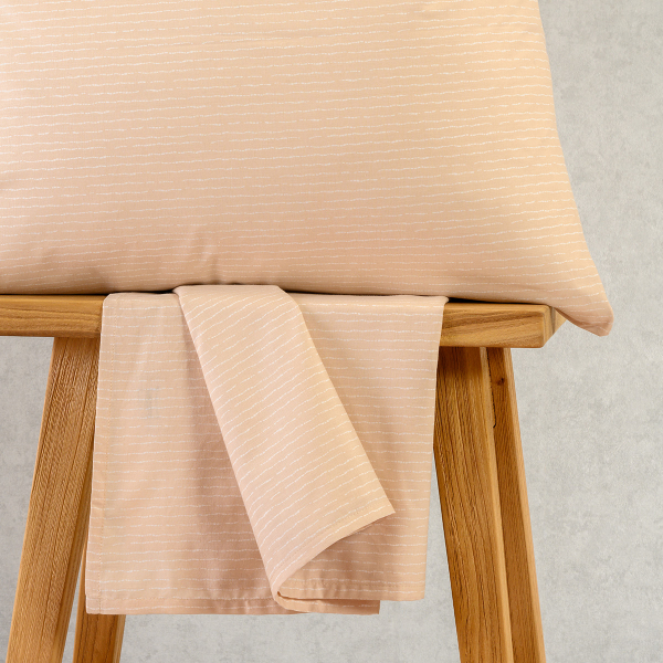 Σεντόνι Μονό Με Λάστιχο + Μαξιλαροθήκη (Σετ) Melinen Ultra Line Mini Davide Beige