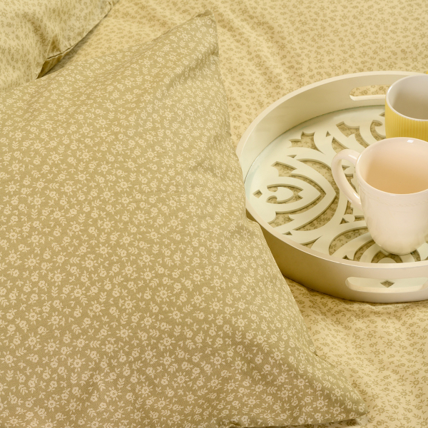 Σεντόνια Μονά (Σετ) Melinen Ultra Line Samuele Olive/Beige