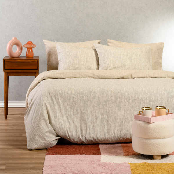 Σεντόνια King Size (Σετ) Melinen Ultra Line Milan Grey