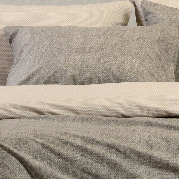 Ζεύγος Μαξιλαροθήκες (50x70) Melinen Ultra Line Luca Grey