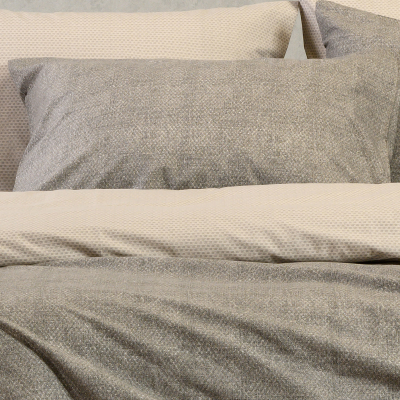 Ζεύγος Μαξιλαροθήκες (50x70) Melinen Ultra Line Luca Grey