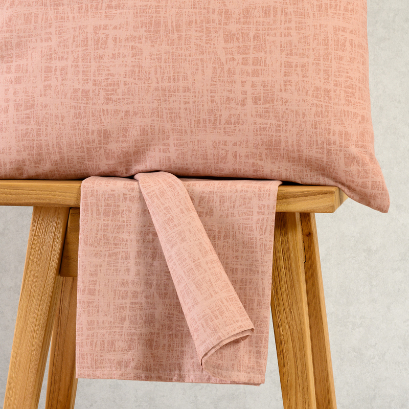 Σεντόνι Μονό Με Λάστιχο + Μαξιλαροθήκη (Σετ) Melinen Ultra Line Mini Milan Rose