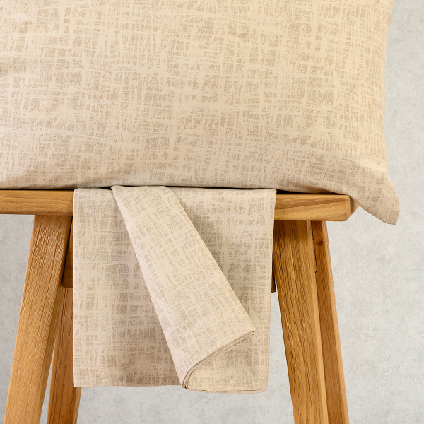 Σεντόνι Ημίδιπλο Με Λάστιχο + Μαξιλαροθήκη (Σετ) Melinen Ultra Line Mini Milan Grey