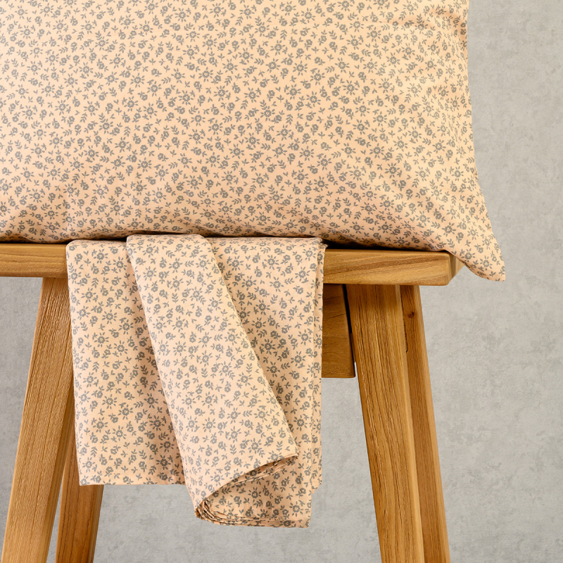 Σεντόνι Ημίδιπλο Με Λάστιχο + Μαξιλαροθήκη (Σετ) Melinen Ultra Line Mini Samuele Grey