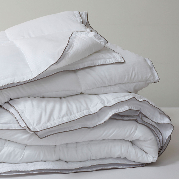 Πάπλωμα Υπέρδιπλο (220x240) 4 Εποχών Melinen Satin Stripe