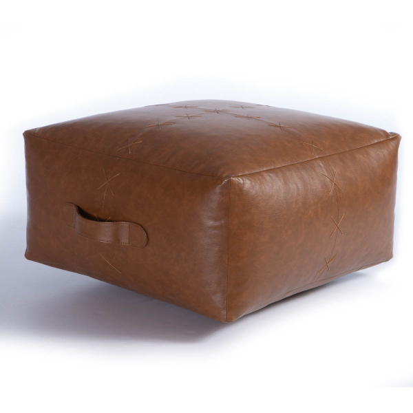 Πουφ (50x50x25) Nef-Nef Homeware Lethal Latte