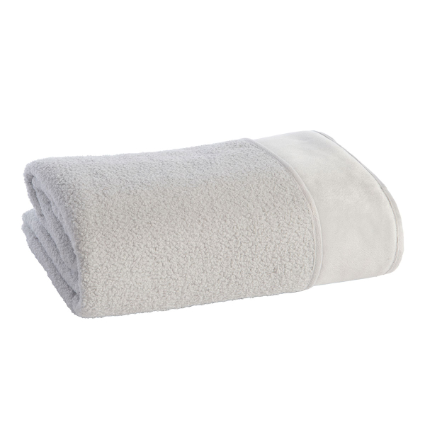 Ριχτάρι Πολυθρόνας Γούνινο (180x180) Nef-Nef Homeware Breda Silver