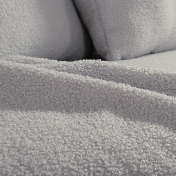 Ριχτάρι Καναπέ Διθέσιου Γούνινο (180x250) Nef-Nef Homeware Breda Silver