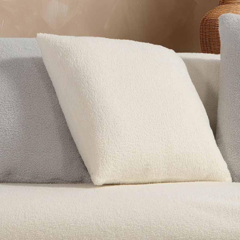 Διακοσμητικό Μαξιλάρι Γούνινο (50x50) Nef-Nef Homeware Breda Ecru