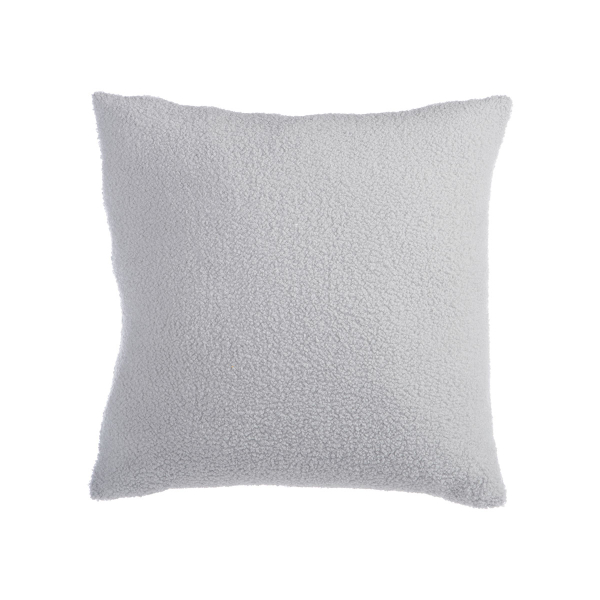 Διακοσμητικό Μαξιλάρι Γούνινο (50x50) Nef-Nef Homeware Breda Silver