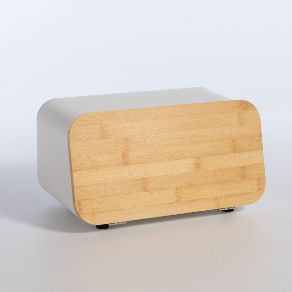 Ψωμιέρα (34.5x19x17) Nef-Nef Homeware White