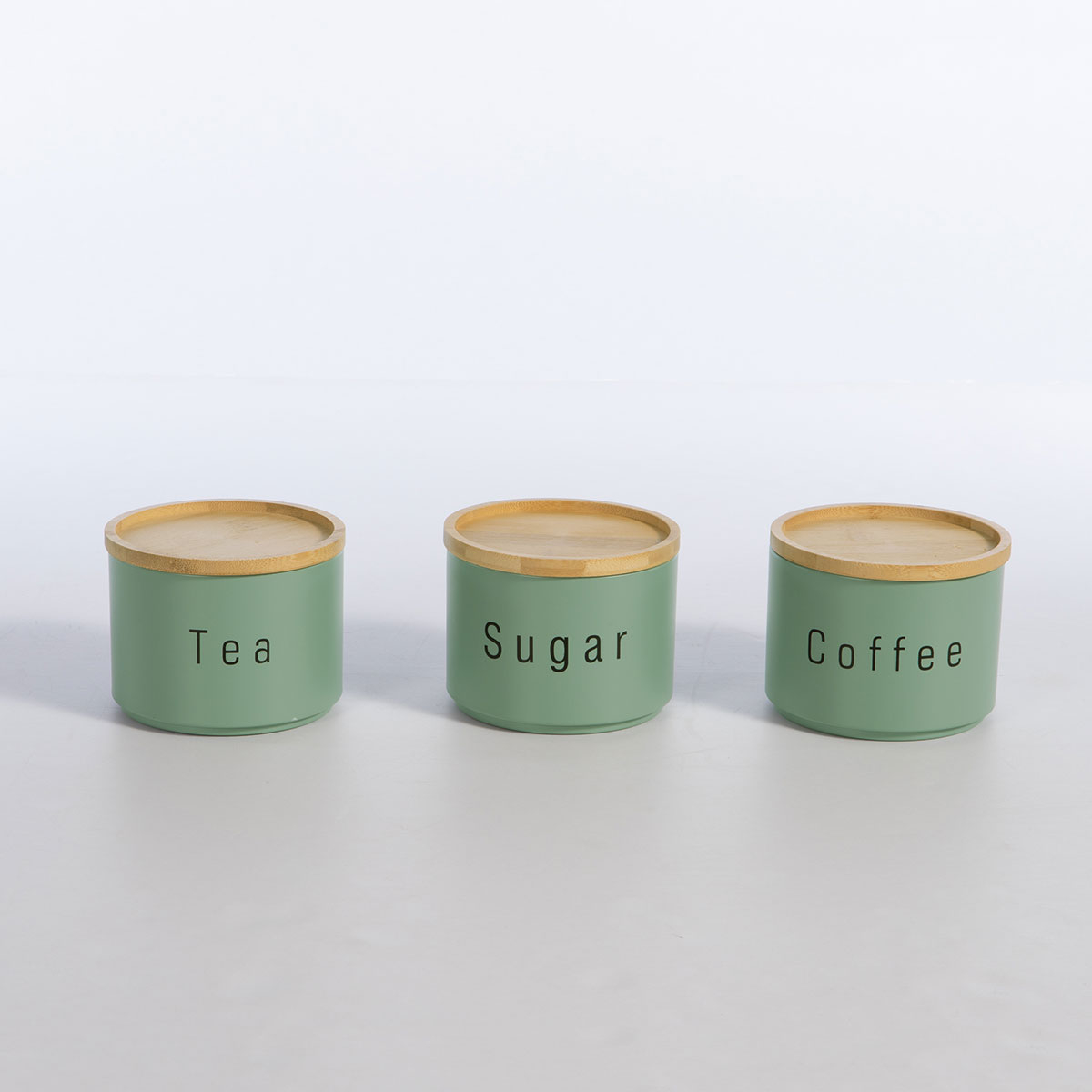 Δοχείο Ζάχαρης + Καφέ Τσάι (Σετ) Nef-Nef Homeware Green Home Οργάνωση & Αποθήκευση Κουζίνας Βάζα - Δοχεία Αποθήκευσης Spitishop
