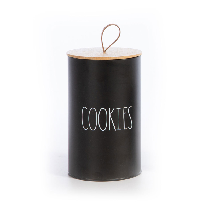 Μπισκοτιέρα (Φ12x20) Nef-Nef Homeware Black