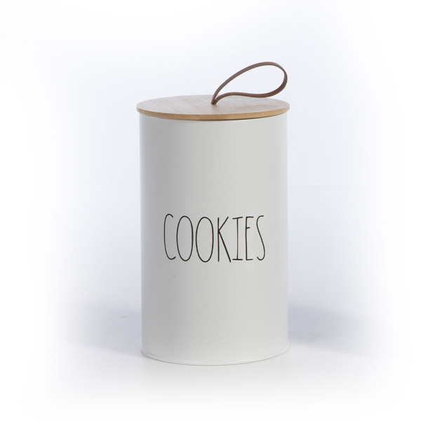 Μπισκοτιέρα (Φ12x20) Nef-Nef Homeware White