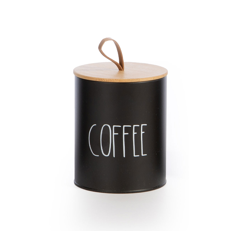 Δοχείο Καφέ (Φ10.4x13) Nef-Nef Homeware Black