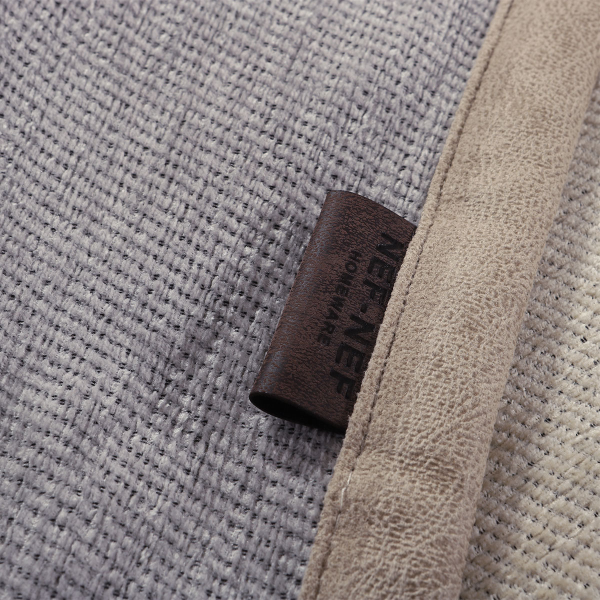 Ριχτάρι Καναπέ Διθέσιου 2 Όψεων (180X250) Nef-Nef Homeware Tanger New Grey Ecru Home Λευκά Είδη Σαλονιού Ριχτάρια Spitishop