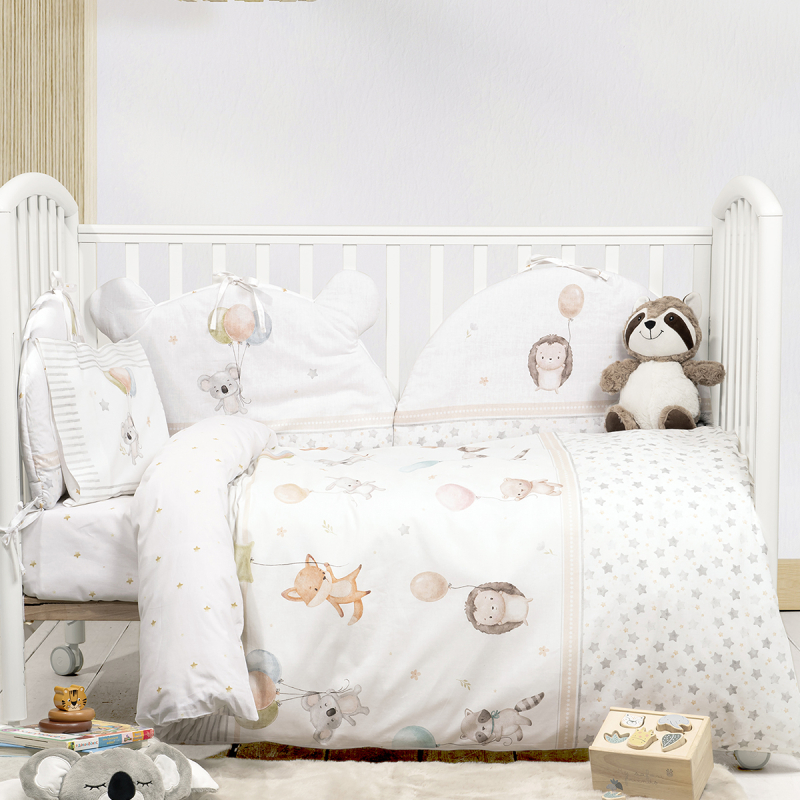 Κουβερλί Κούνιας (100x140) 2 Όψεων Nima Baby Jouer