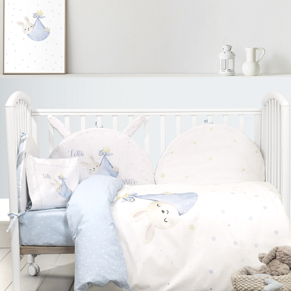 Κουβερλί Κούνιας (100x140) 2 Όψεων Nima Baby Little Mister