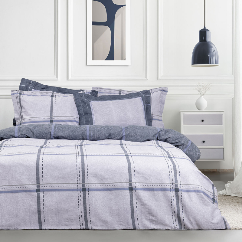 Παπλωματοθήκη Μονή (Σετ 160x240) 2 Όψεων Nima Whilow