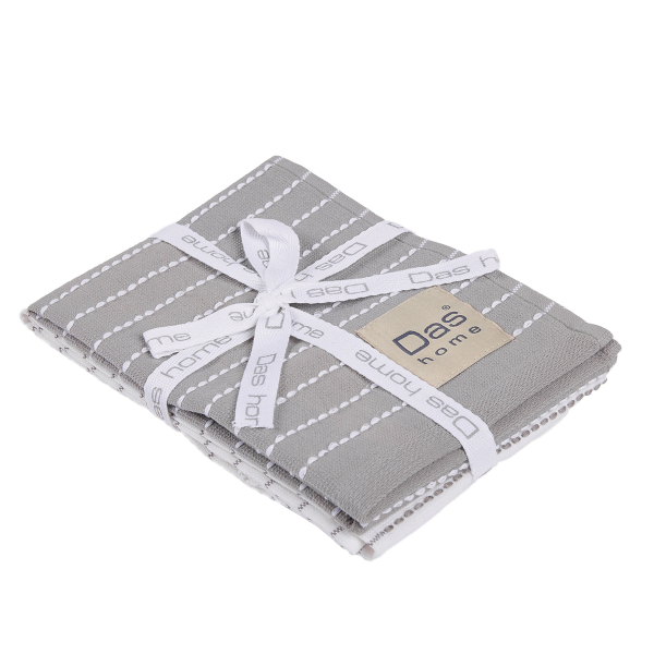 Ποτηρόπανα (Σετ 2τμχ) Das Home Kitchen 0824