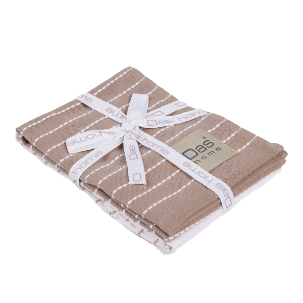 Ποτηρόπανα (Σετ 2τμχ) Das Home Kitchen 0825