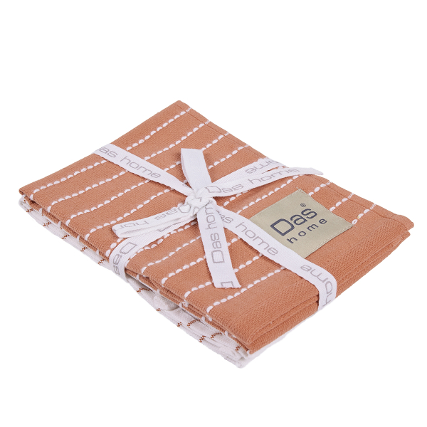 Ποτηρόπανα (Σετ 2τμχ) Das Home Kitchen 0826