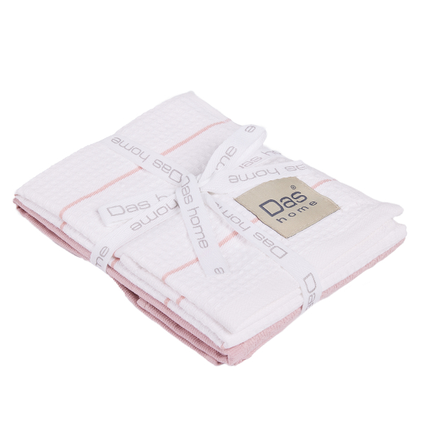 Ποτηρόπανα (Σετ 2τμχ) Das Home Kitchen 0828